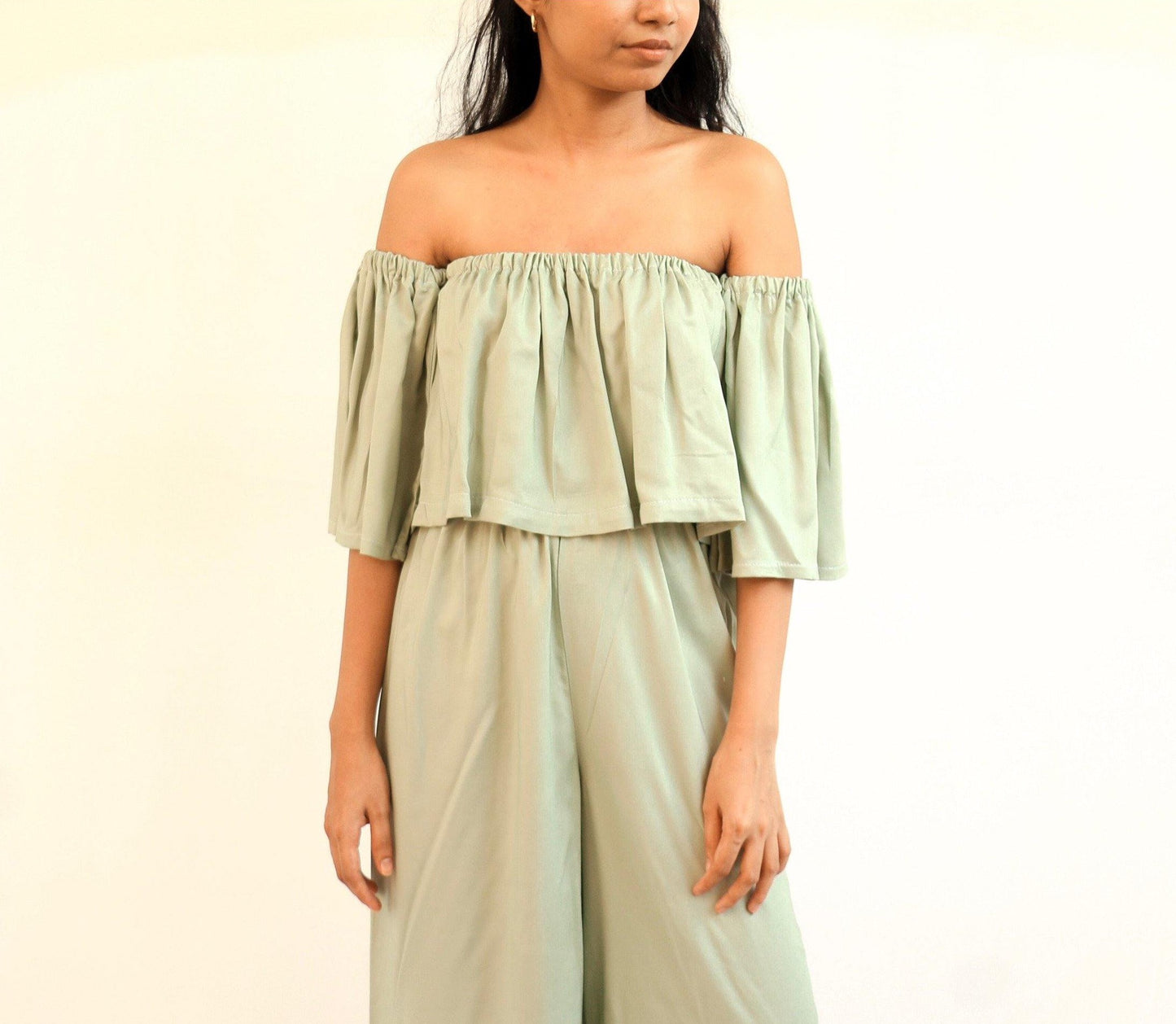 Sage Flow Top - Azwani The Label