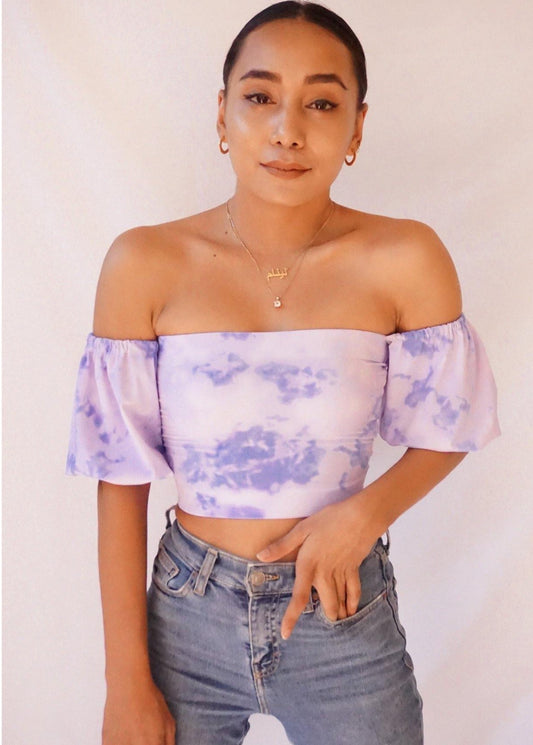 Gaia Puff Sleeve Top  - Azwani The Label