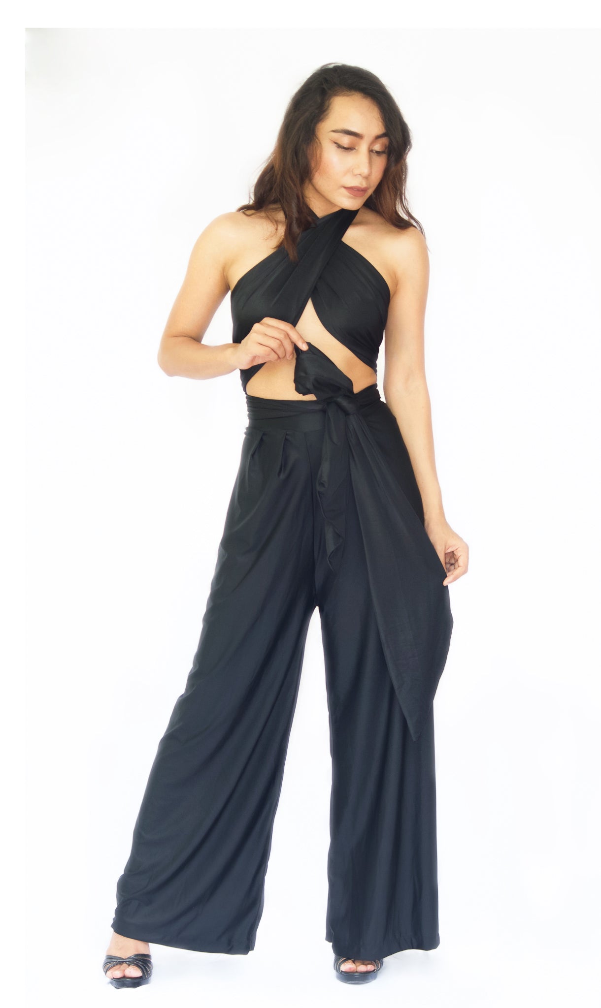 Anastasia Pant Set - Black
