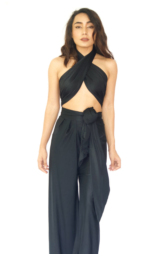 Anastasia Pant Set - Black