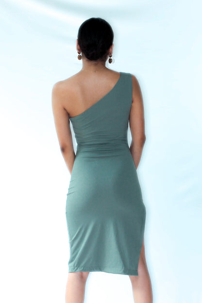 Xena One Shoulder Midi - Azwani The Label
