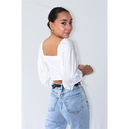 Willow Tie Up Top  - Azwani The Label