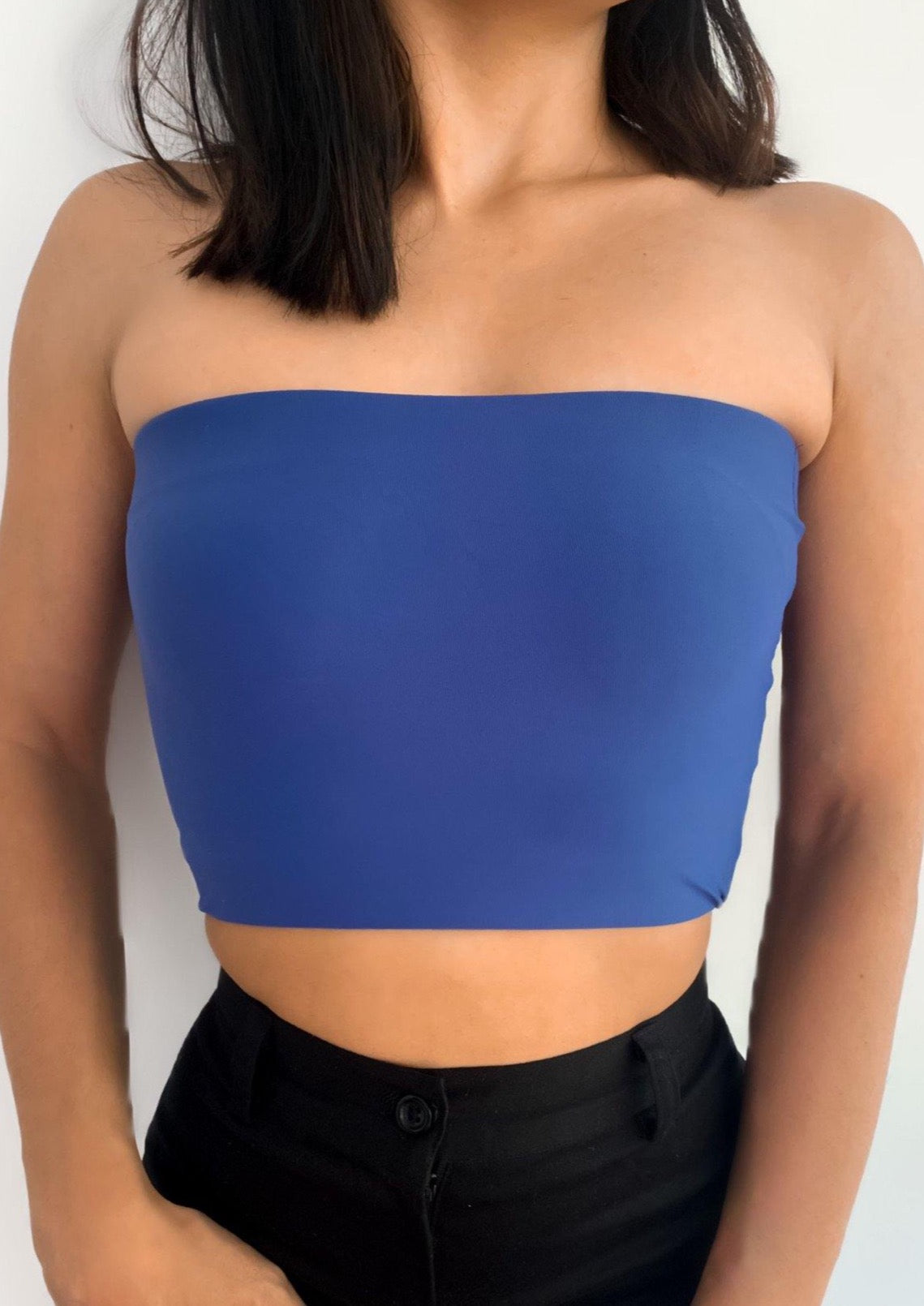Royal Blue Tube Top - Azwani The Label