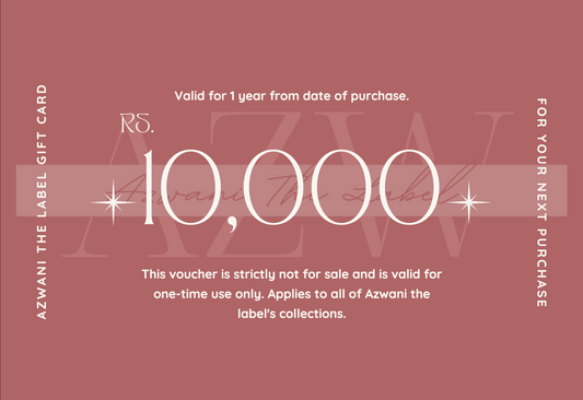 Azwani The Label Gift Card!